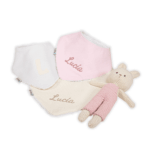Bandana bebé secababitas personalizada pique-6