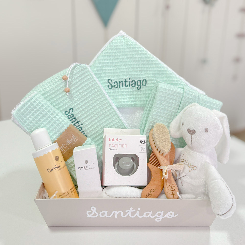 Canastilla regalo Bebé baño