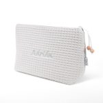 Neceser bebe Waffle personalizado - Gris 2