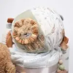 Tarta de pañales 3 pisos BABY MONKEY - Imagen 10